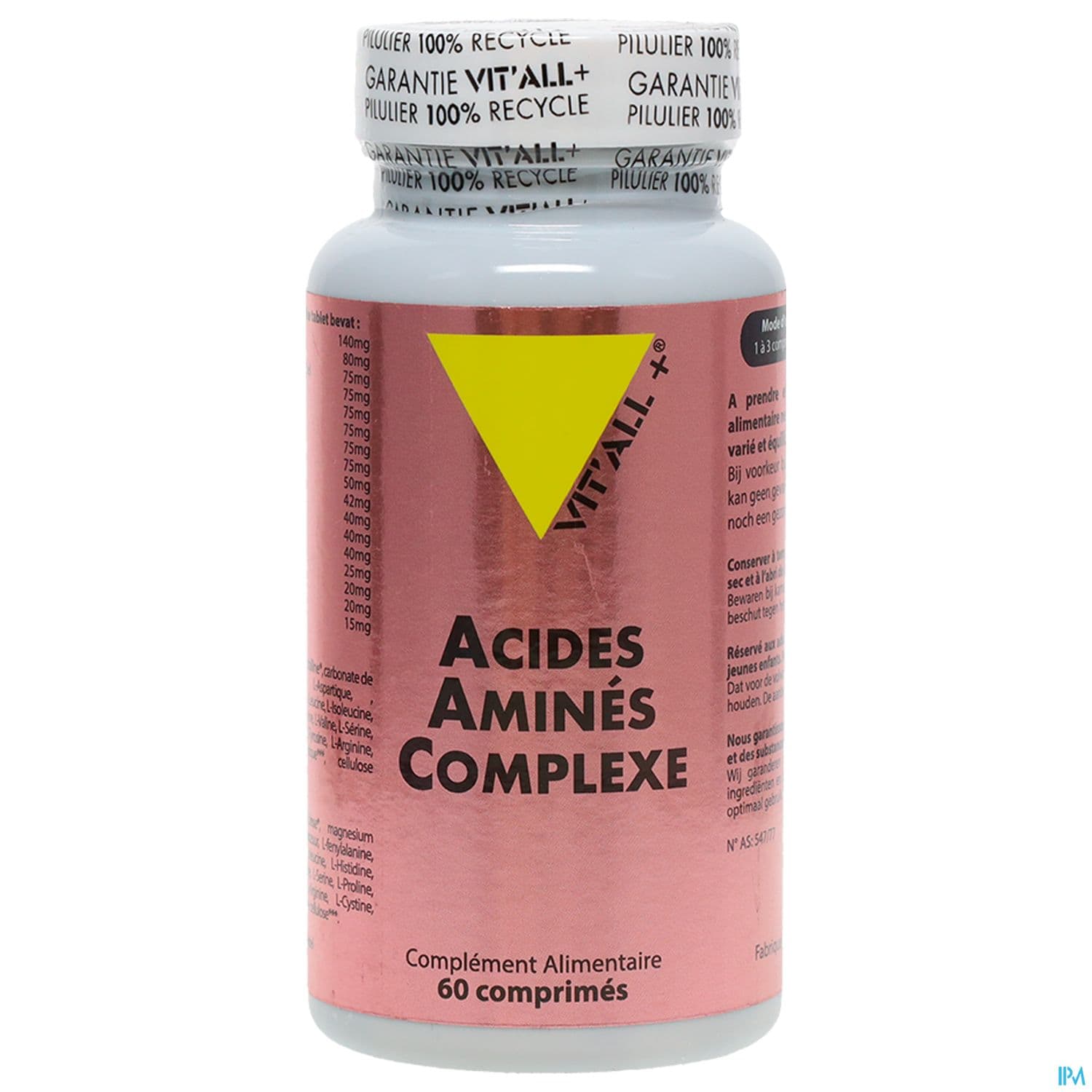 VIT ALL+ ACIDE AMINES CPLEXE CPR60