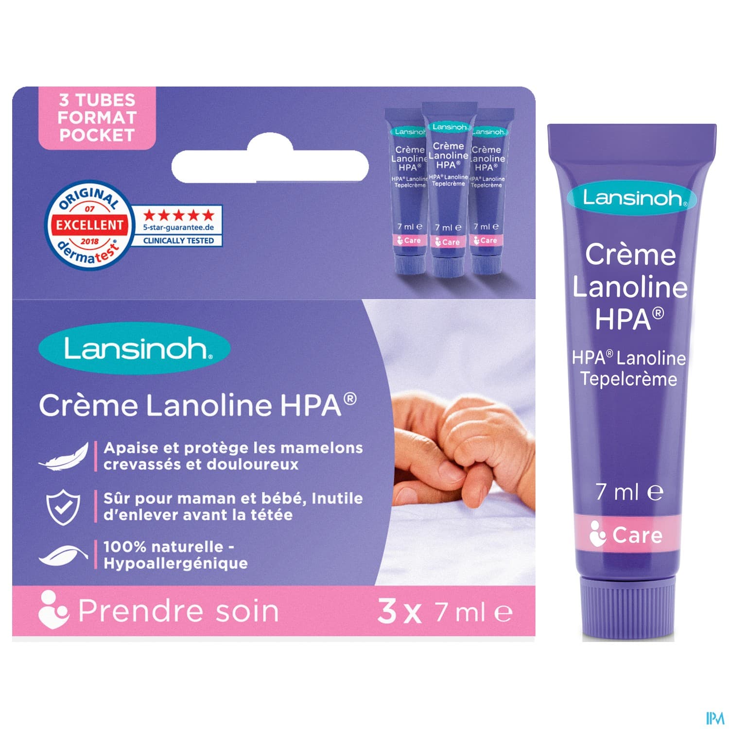 LANSINOH CR LANOLINE HPA 7MLX3