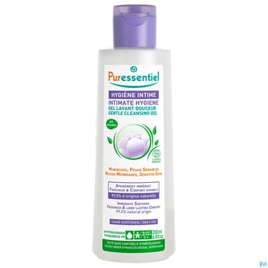 Puressentiel Gel Hygiene Intime Lavant Douceur Certifie Bio 200ml