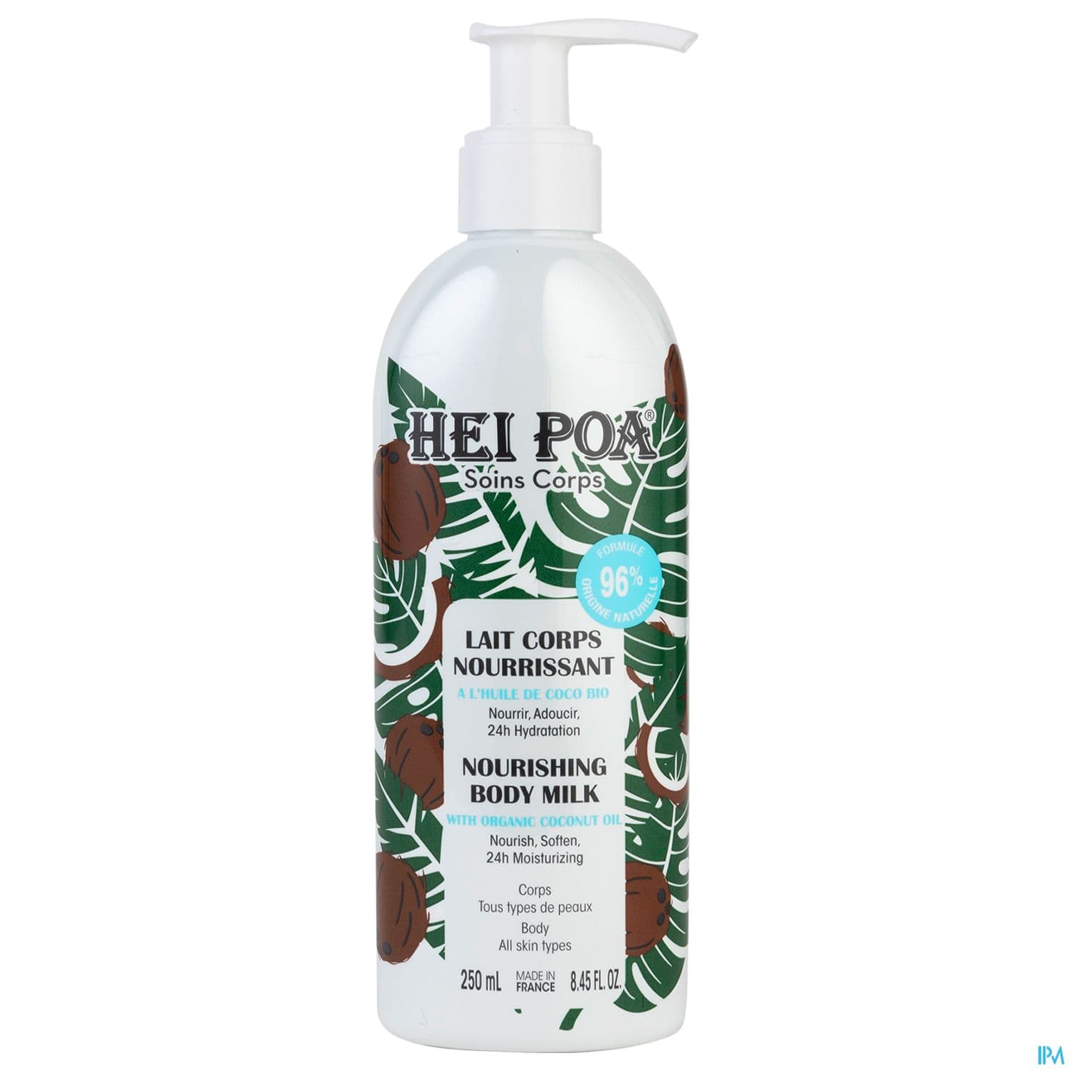 HEIPOA LAIT CORPS HYDRA COCO250ML