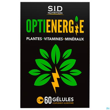 Sid Nutrition Optienergie Gelule 60