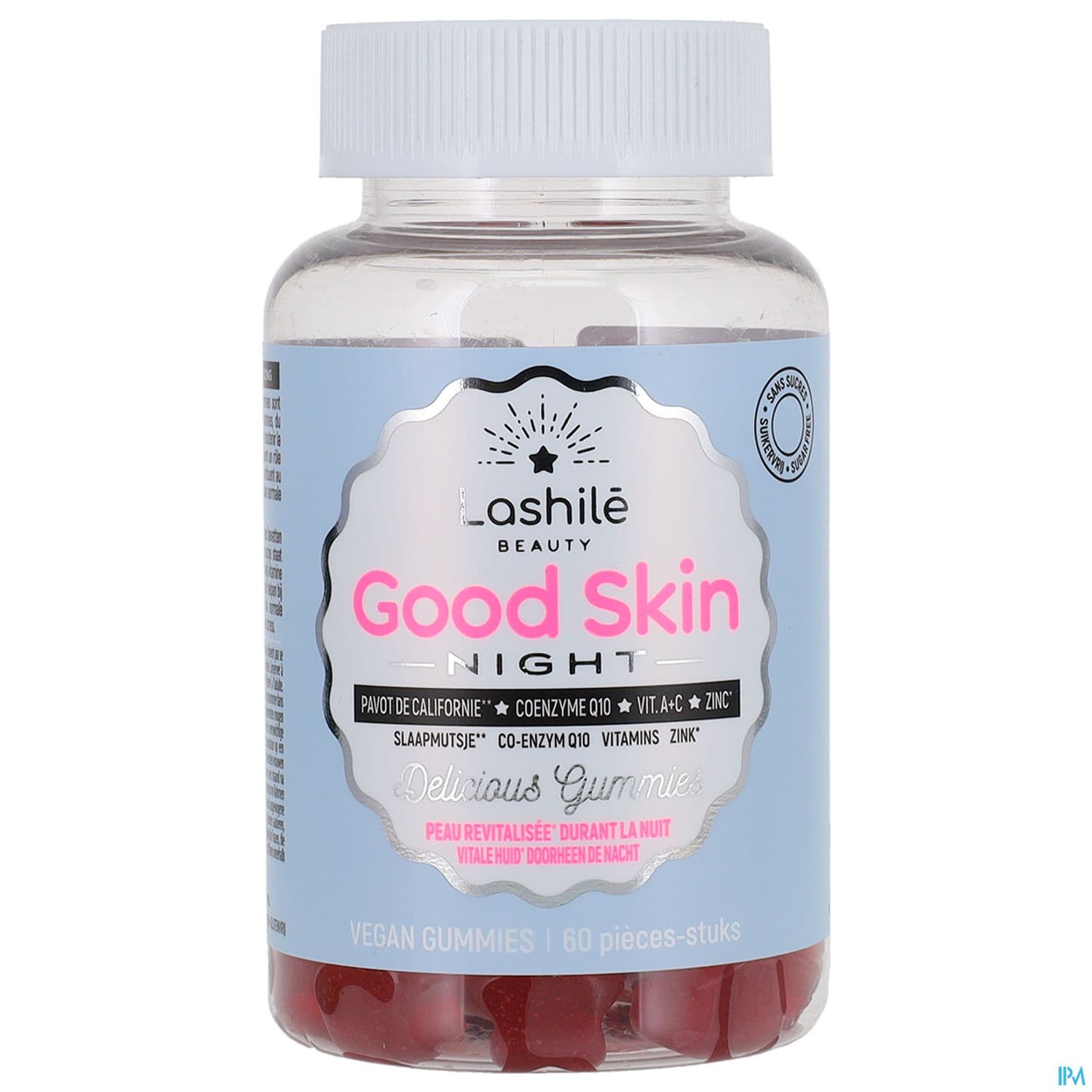 Lashile Beauty Good Skin Night Gummies 60