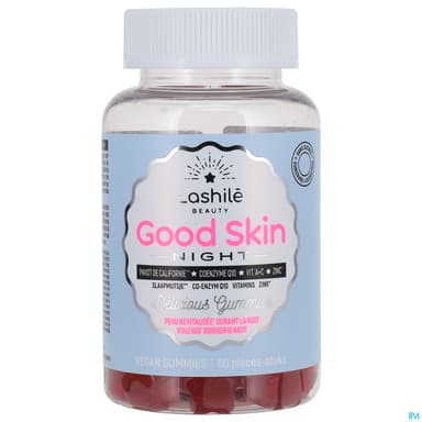 Lashile Beauty Good Skin Night Gummies 60