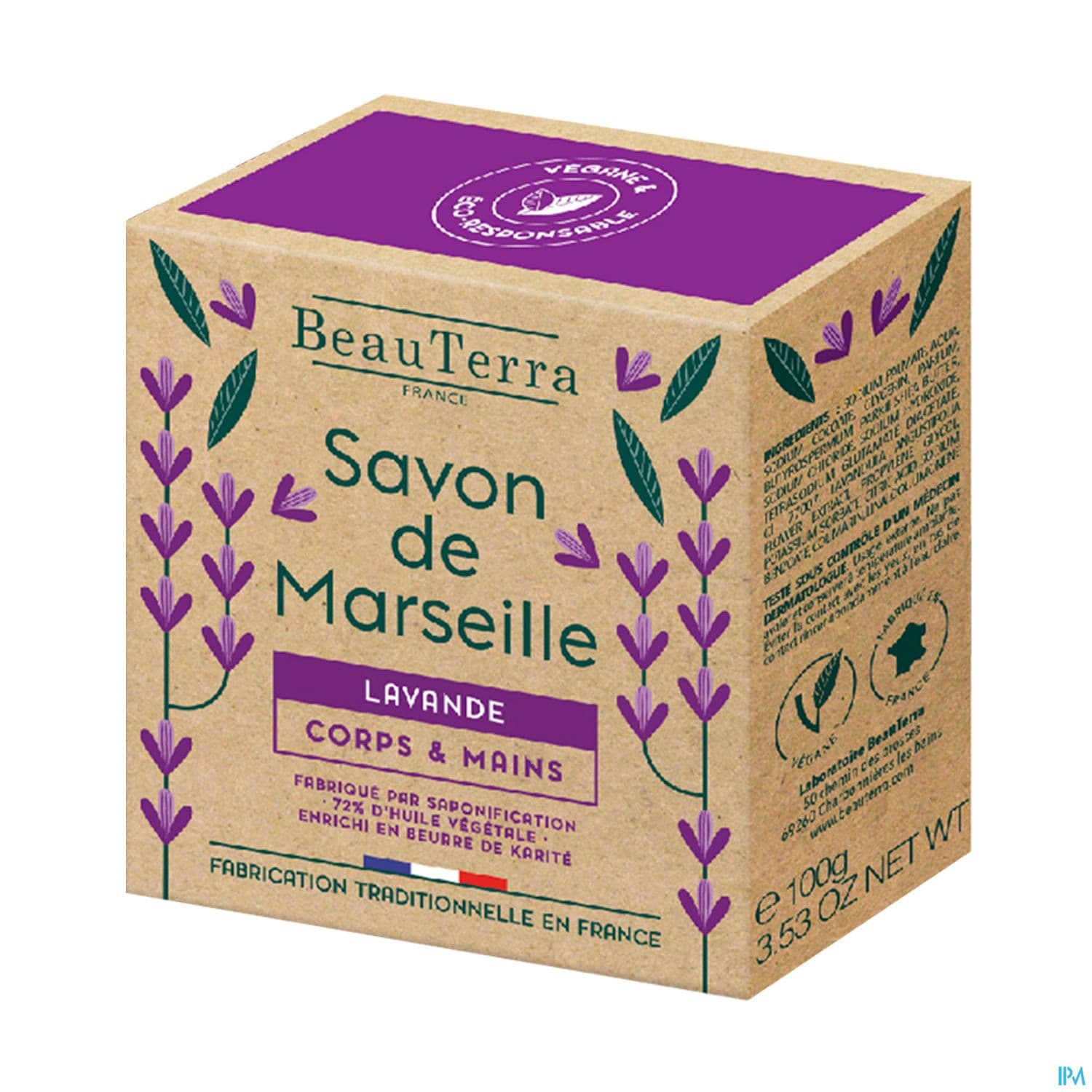 BEAUTERRA SAV MARS LAVANDE 100G