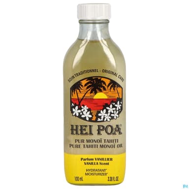 Hei poa pur monoï de tahiti vanillier 100 ml