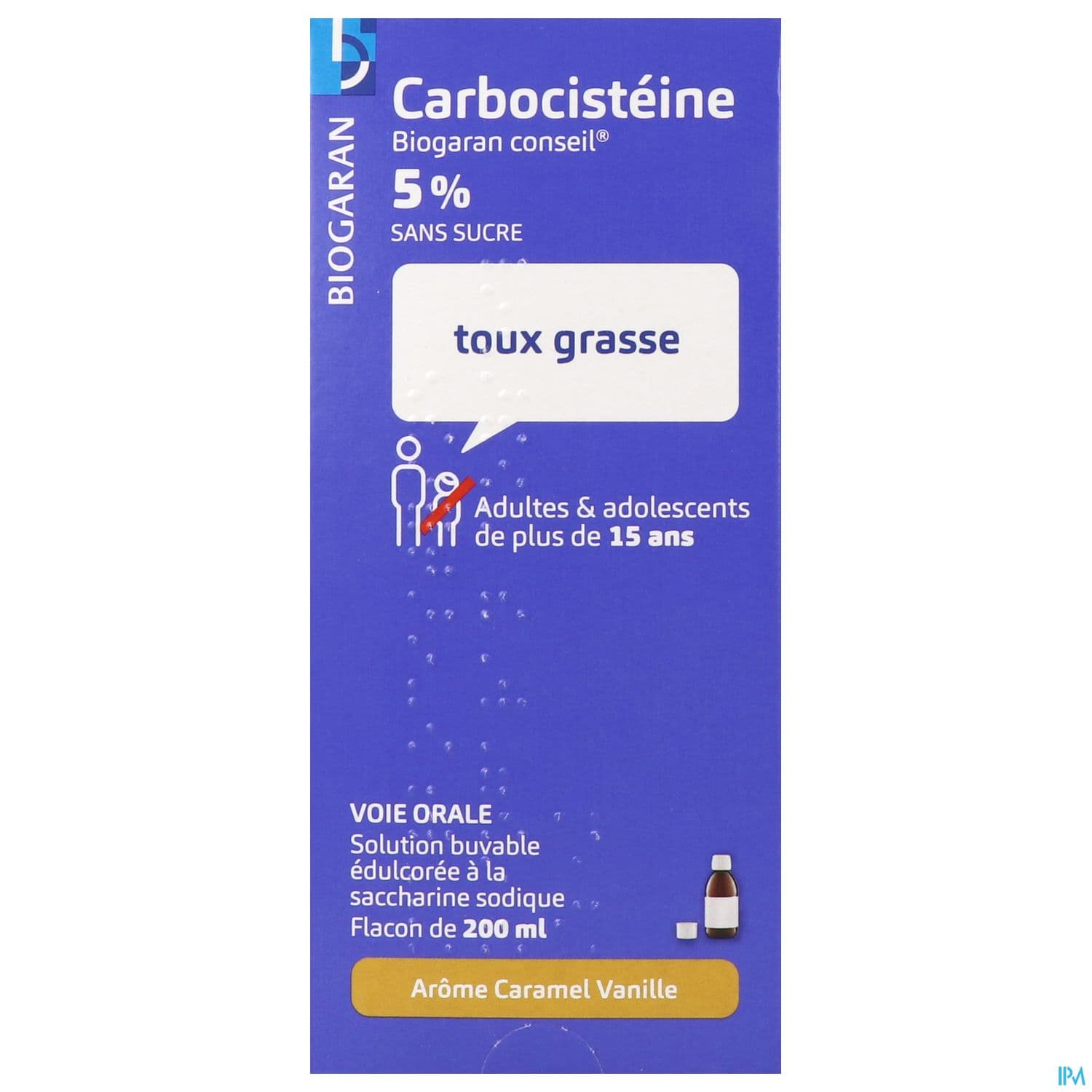 CARBOCISTEINE 5% BIOG SOL S/S200ML