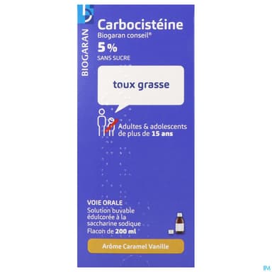 CARBOCISTEINE 5% BIOG SOL S/S200ML