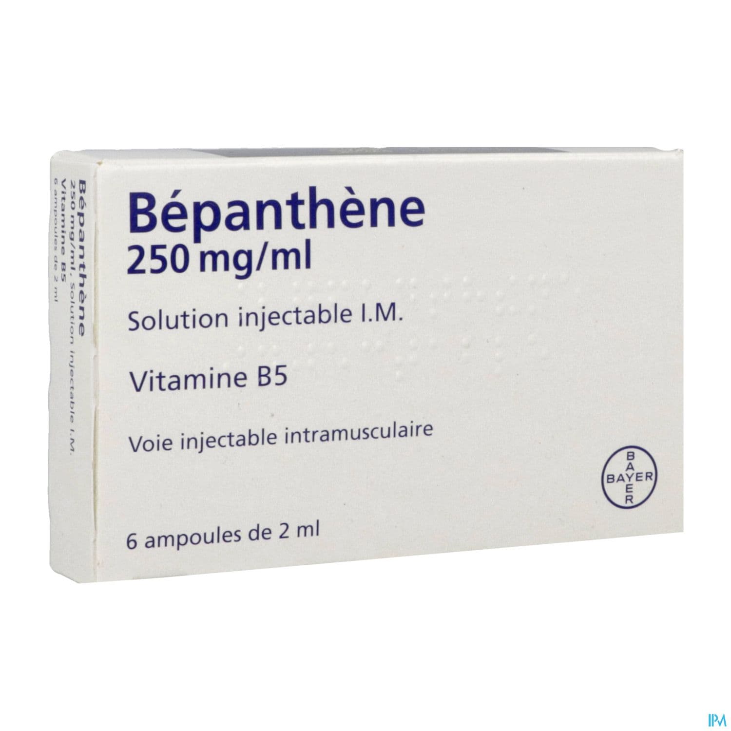 Bepanthene 250mg/ml Solution Injectable Im 2ml 6