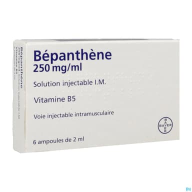 Bepanthene 250mg/ml Solution Injectable Im 2ml 6