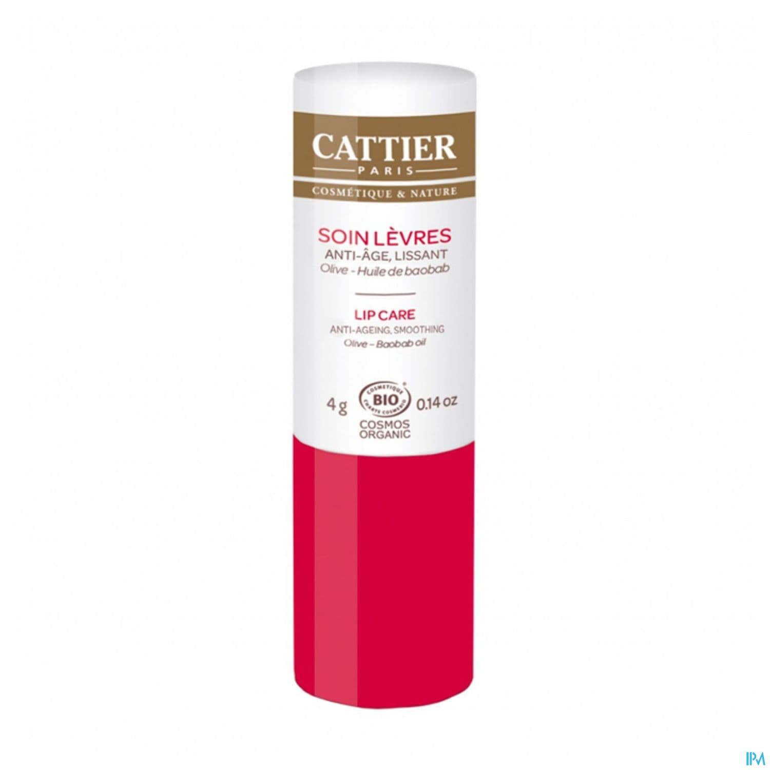 CATTIER SOIN LEVRES STICK 4G