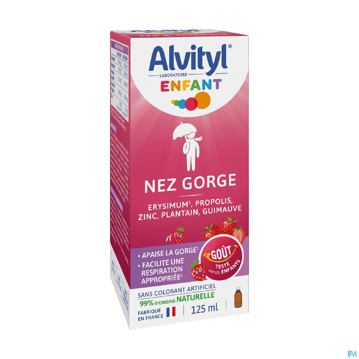 Alvityl Enfant Nez Gorge 125ml