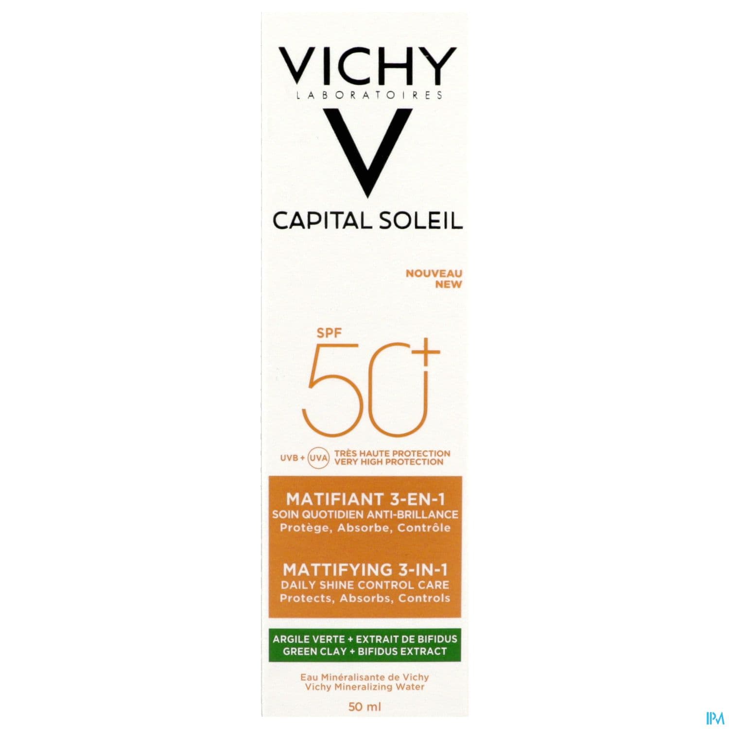VICHY SOL MATIFIANT 3EN1 50+ 50ML