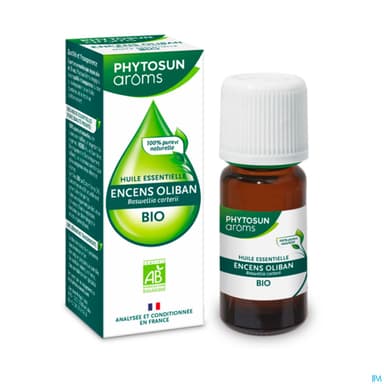 Phytosun Aroms Huile Essentielle Encens Oliban Bio 5ml