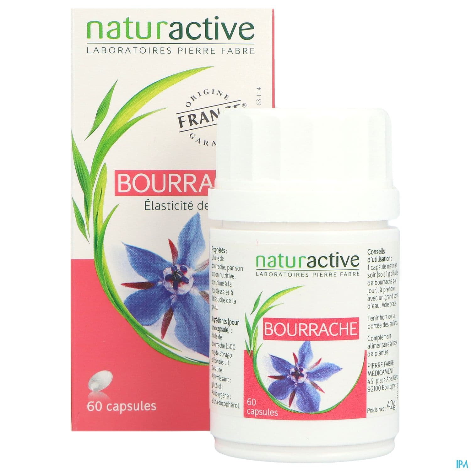 Naturactive Huile De Bourrache Capsule 60