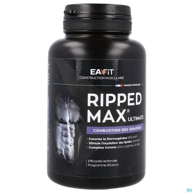 Eafit Ripped Max Ultimate Sechage Global Comprime 120