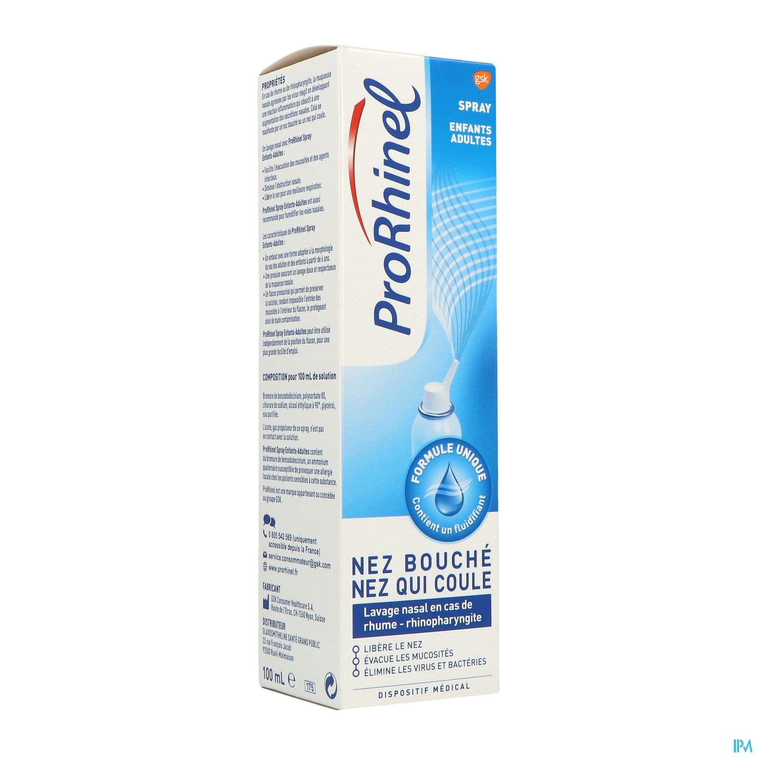 PRORHINEL SPRAY AD/ENF 100ML