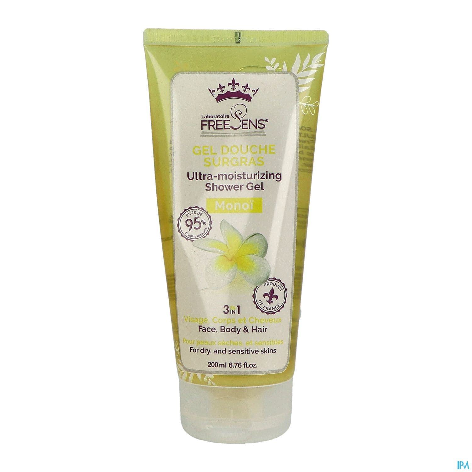 FREESENS GEL DCH SURG MONOI 200ML — Pharmacie Principale des Grésillons
