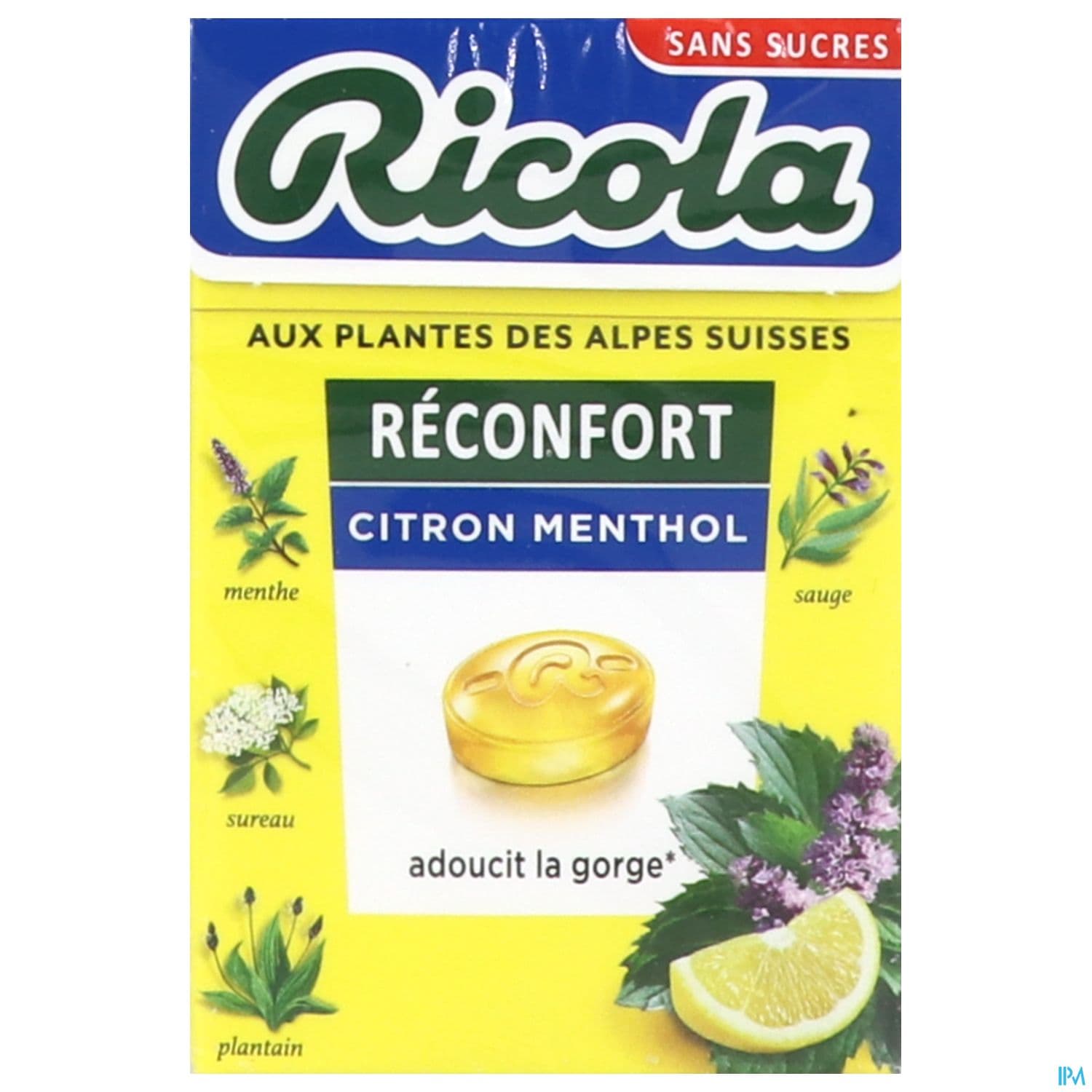 RICOLA RECONFORT CITRON MENT 50G