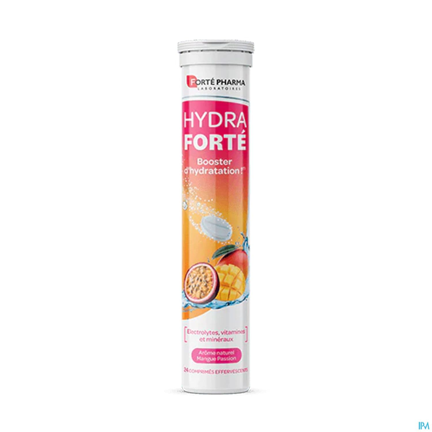 Forte Pharma Hydra Forte Booster D'hydratation Gout Mangue Passion Comprime Effervescent 24