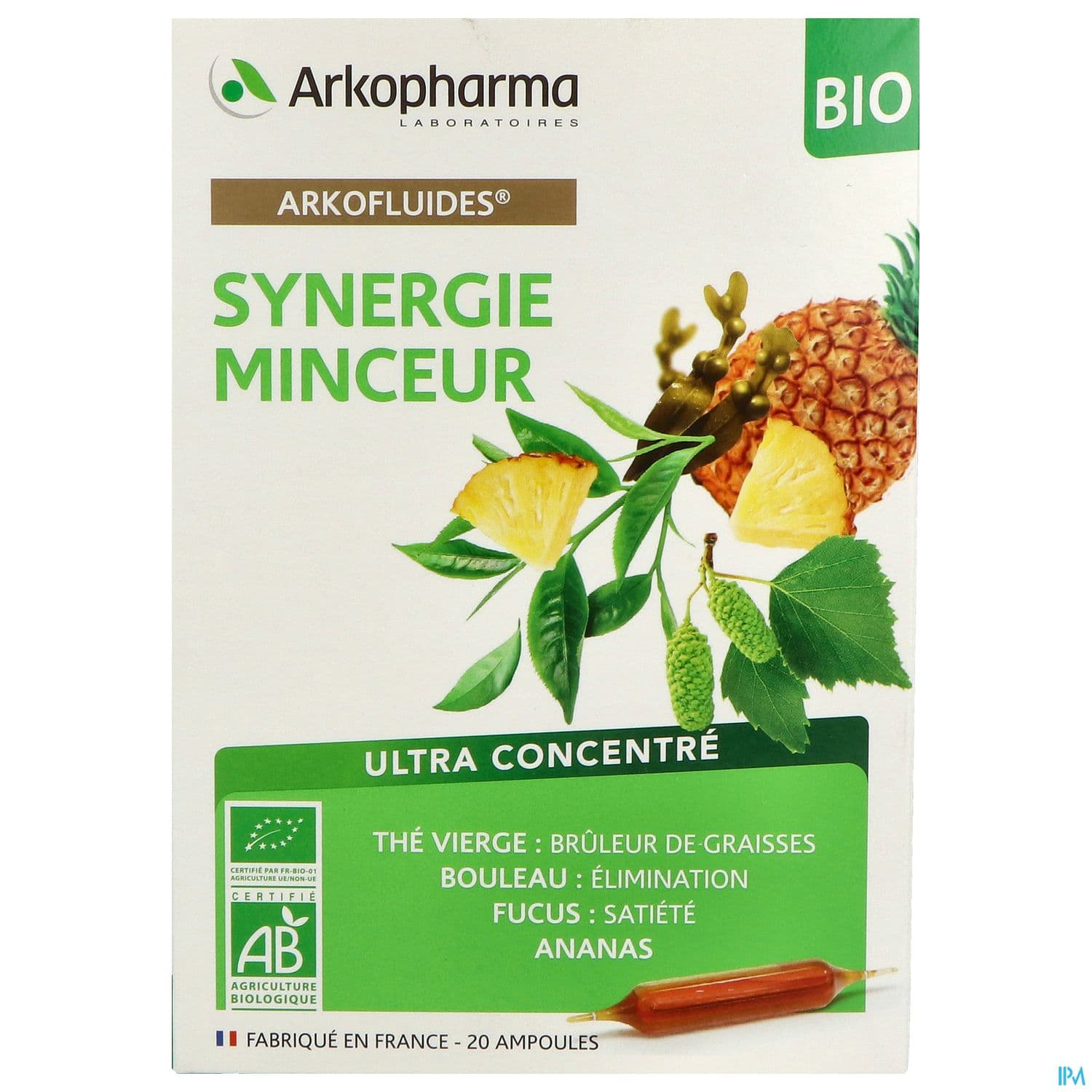 ARKOFL SYNERGIE MINCEUR BIO AMP 20