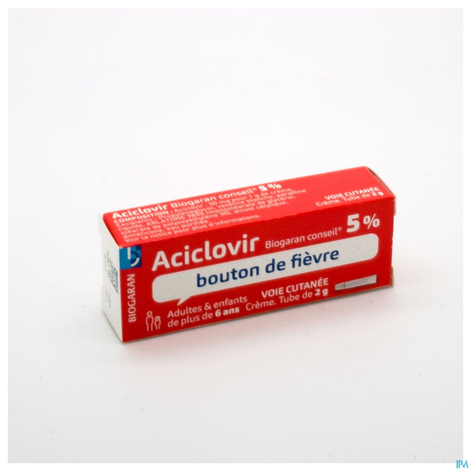 ACICLOVIR 5% BIOG CONS CR TUB 2G