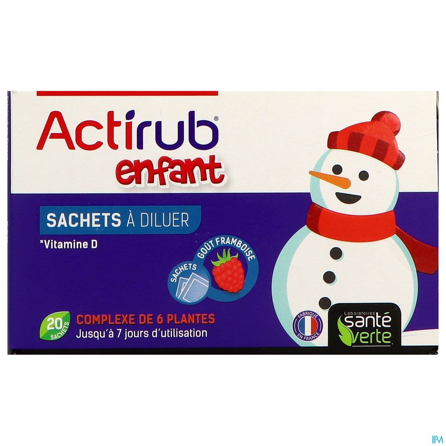 ACTIRUB SANTE VERTE ENF FRAMB SA20