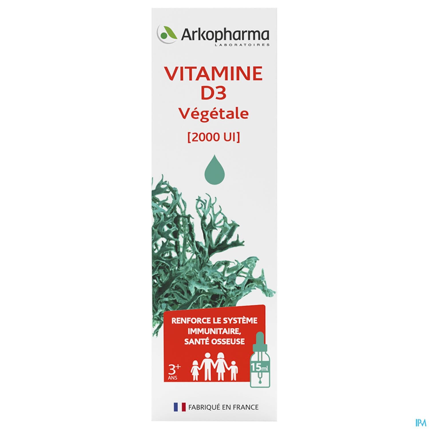ARKOFL VIT D3 VEG 2000UI 15ML