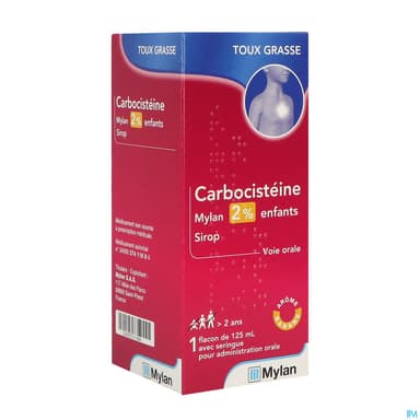 CARBOCISTEINE 2% ENF MYL SP 125ML