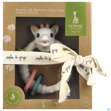 ANNEAU DENT COLORING SOPHIE GIRAFE