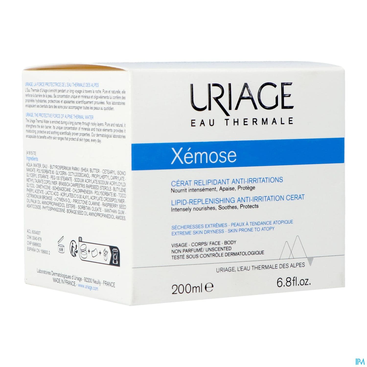 URIAGE XEMOSE CERAT RELIPID 200ML