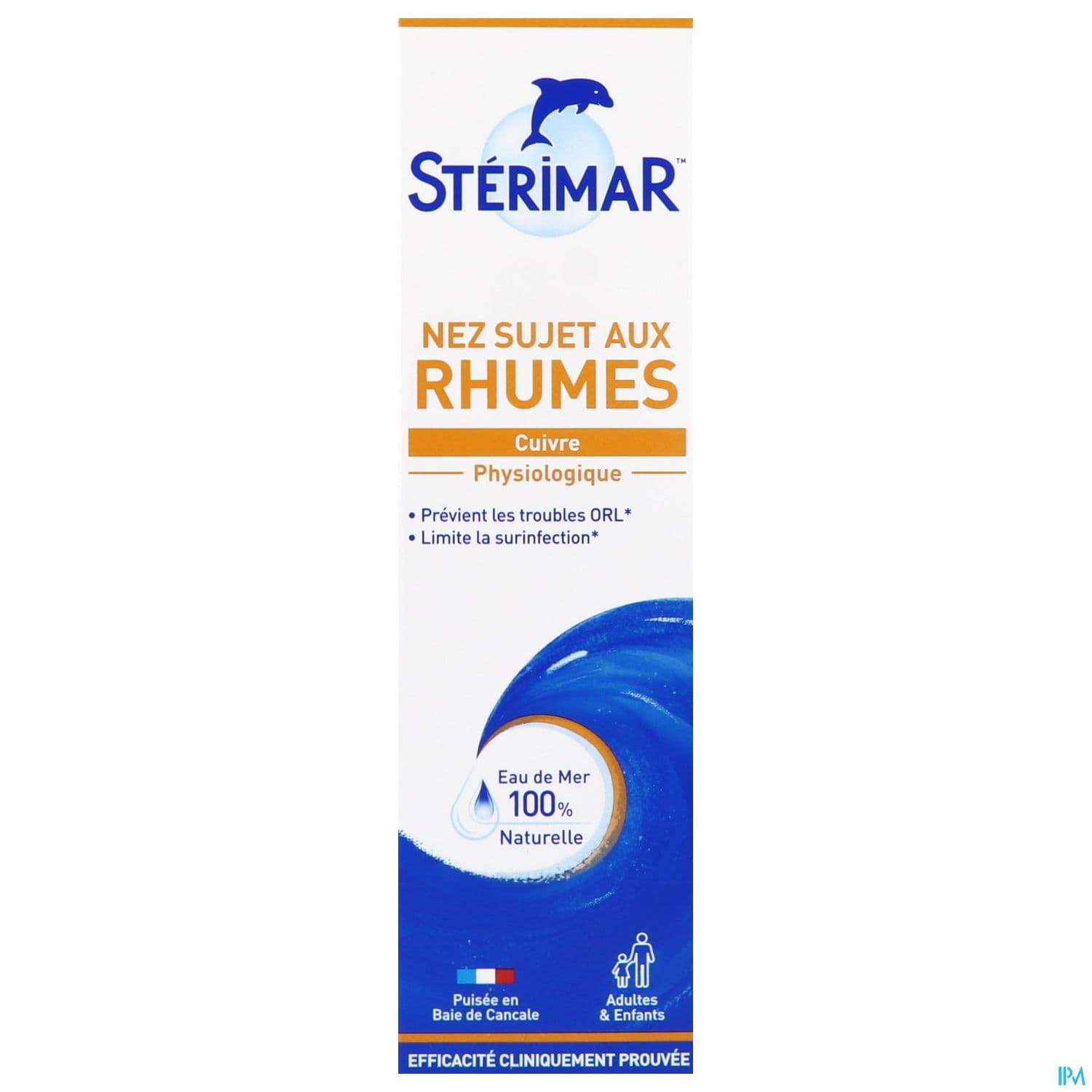Sterimar Cuivre Nez Sujet Infection 100ml
