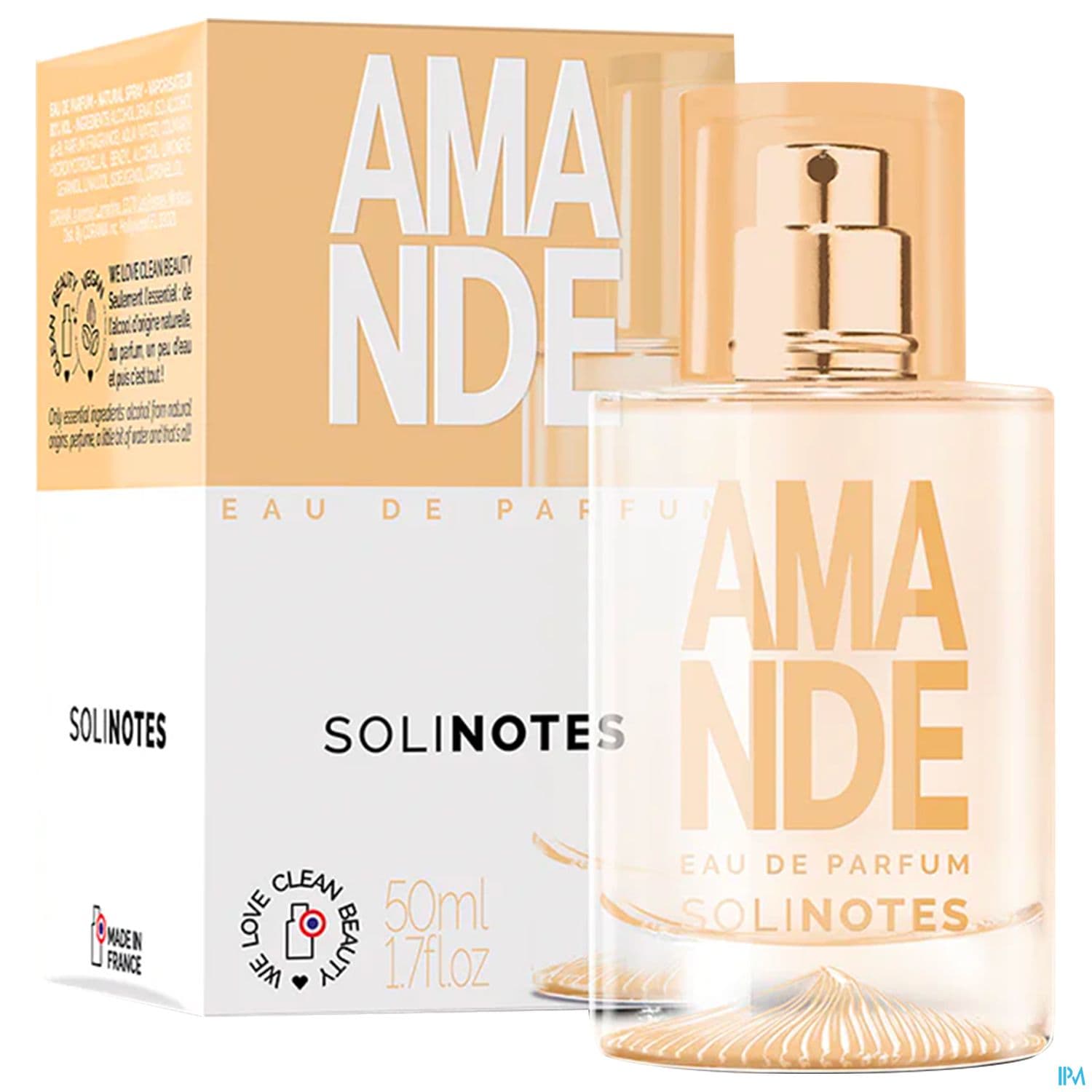 Solinotes Eau De Parfum Amande Vaporisateur 50ml
