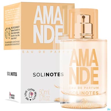 Solinotes Eau De Parfum Amande Vaporisateur 50ml