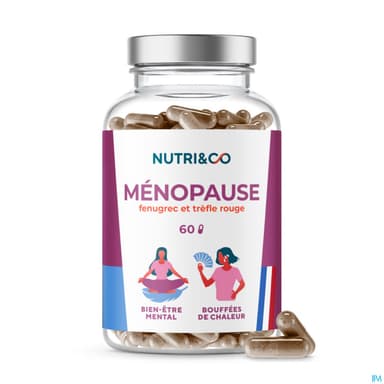 NUTRI&CO MENOPAUSE GELULE 60