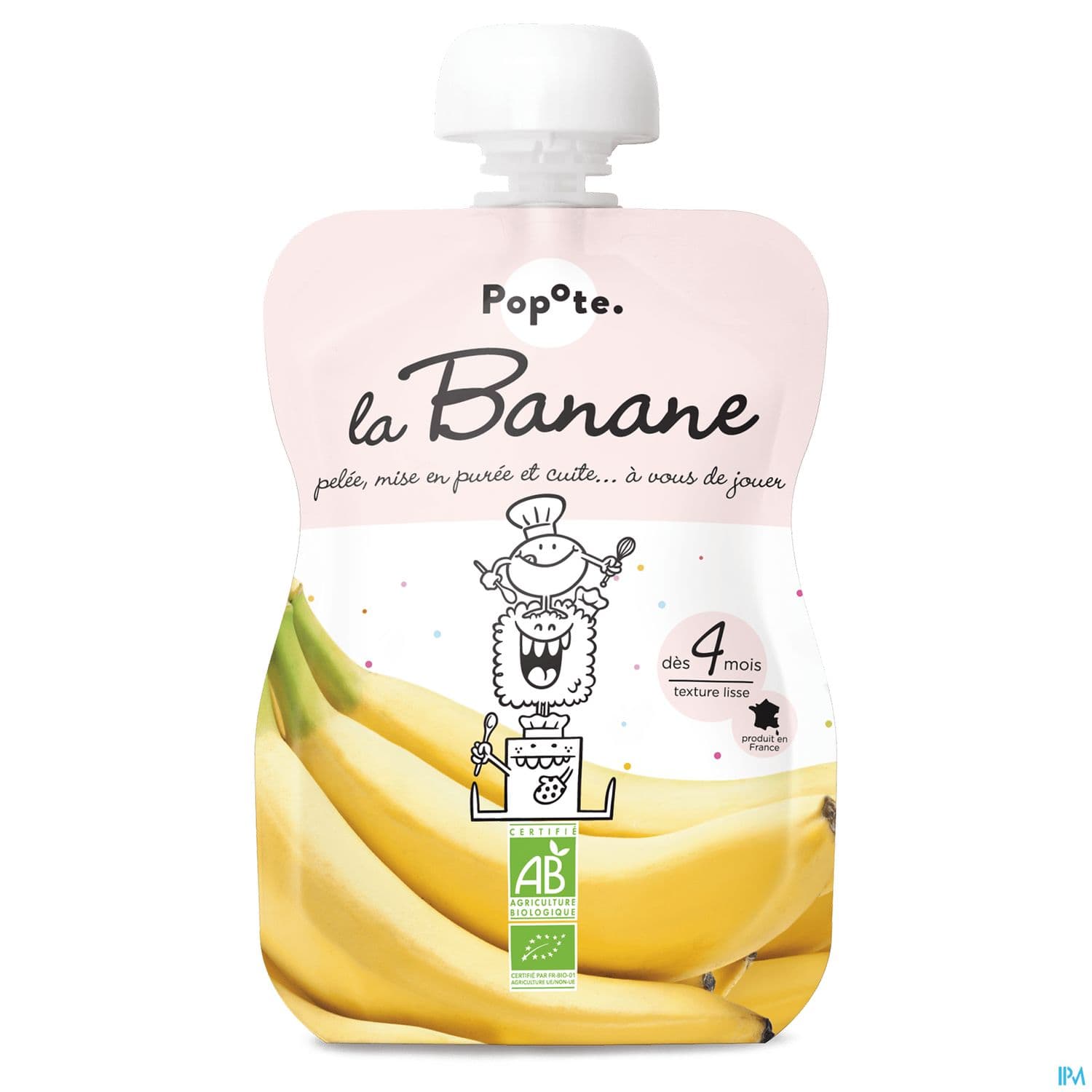 Popote Gourde Banane Bio 120g