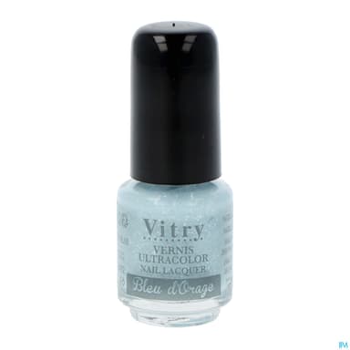 Vitry Vernis Ongles Bleu Orage Mini 4ml