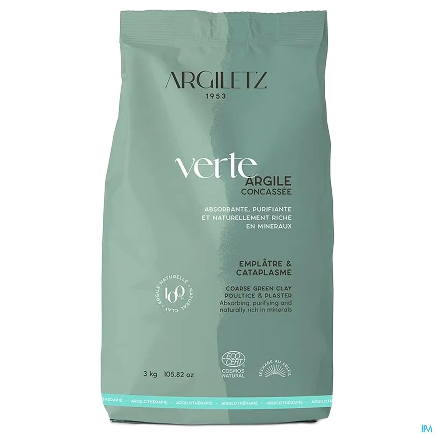 Argiletz Argile Verte Concassee Sac 3kg