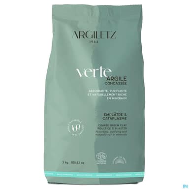 Argiletz Argile Verte Concassee Sac 3kg