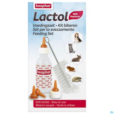 Beaphar Lactol Biberon + Goupillon Chiot Chat