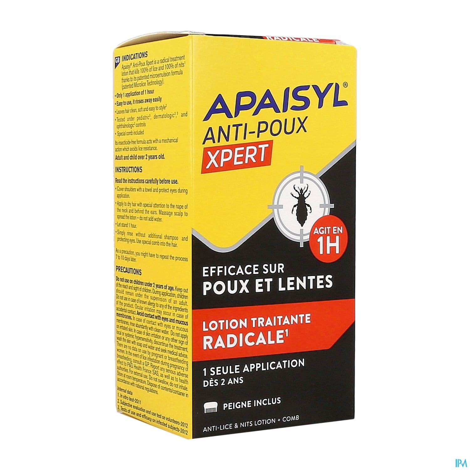 APAISYL XPERT A/POUX A/LENTE 100ML