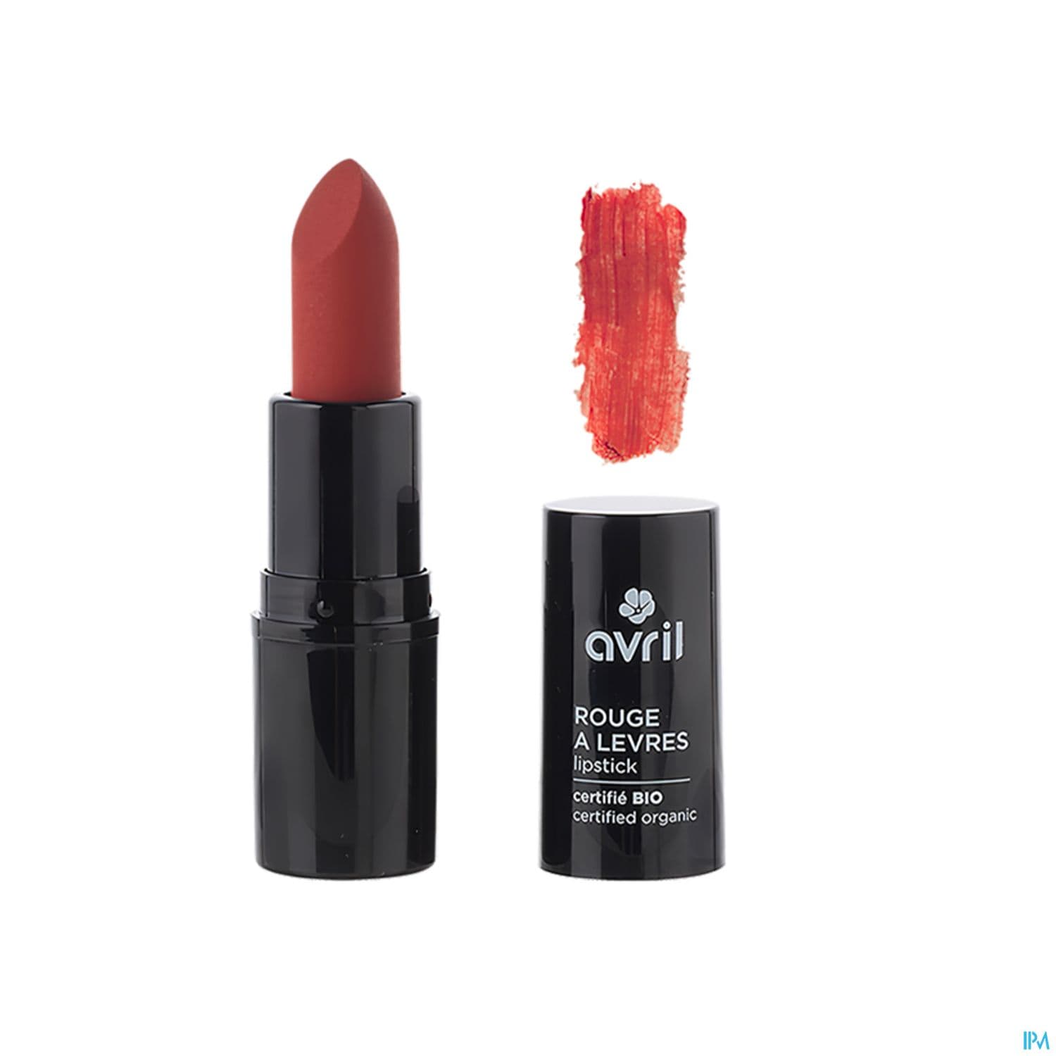 Avril Rouge A Levres Jaspe Rouge Certifie Bio 3g