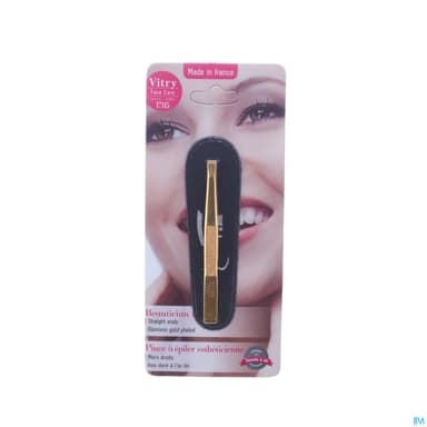 Vitry Prestige Pince A Epiler Mors Droit Inox