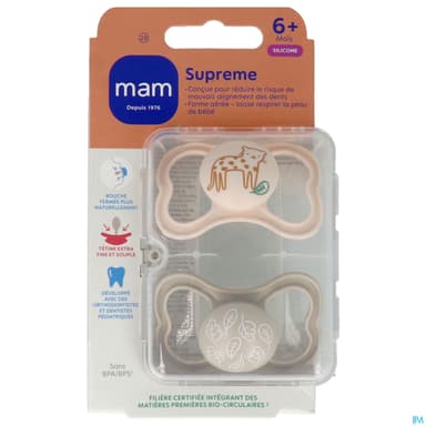 SUCET MAM SUPREME SIL 6M+ X2