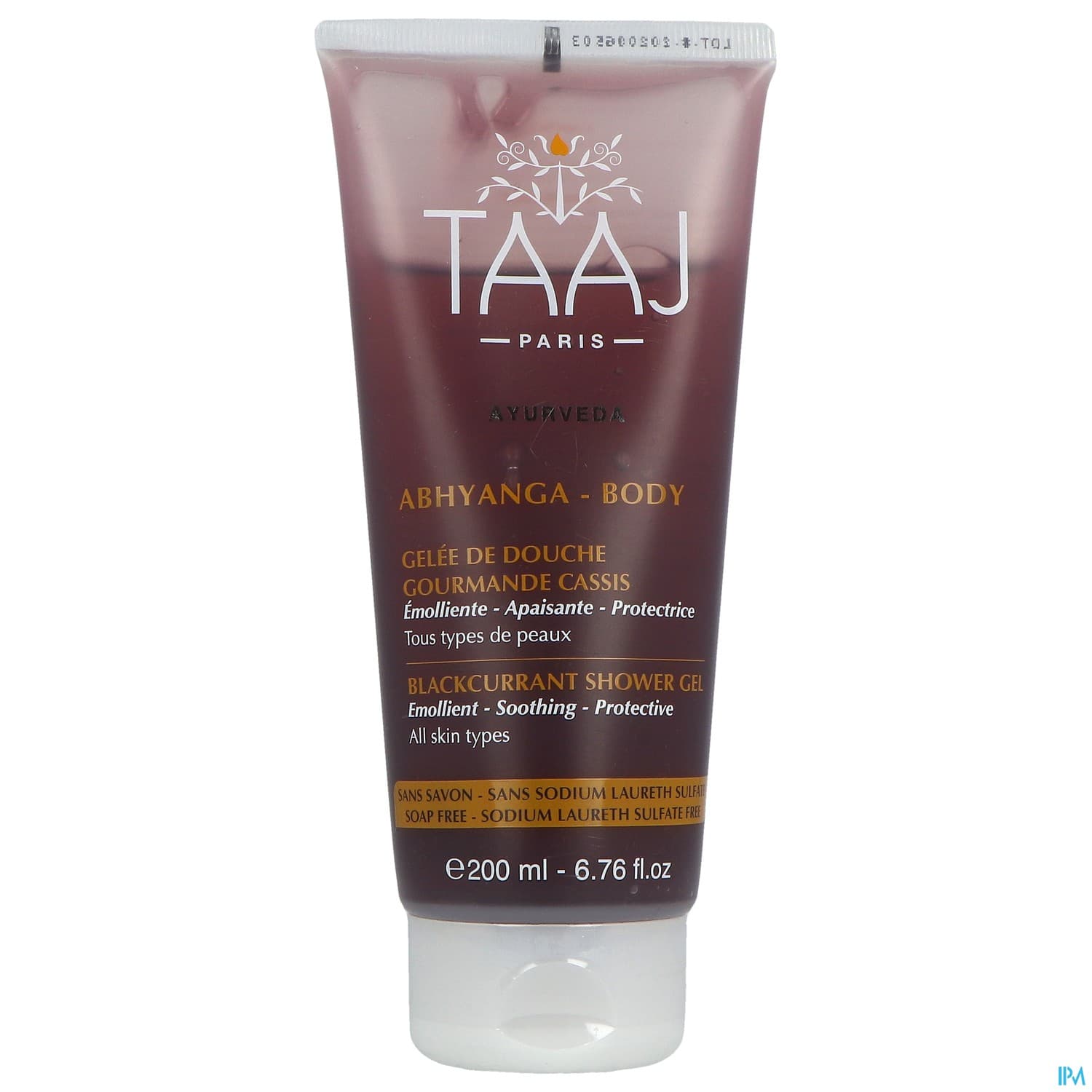 TAAJ ABHYANGA GEL DCH CASSIS 200ML