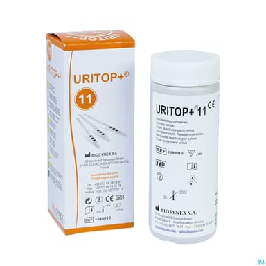 Biosynex Uritop+11 Bandelette Urinaire 100