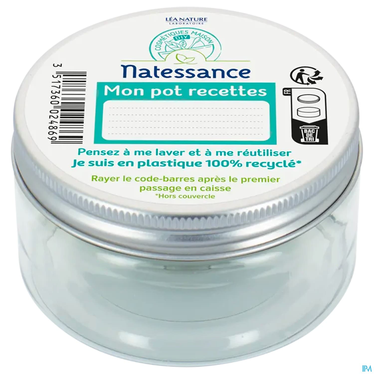 Natessance Bio Pot Vide 100ml