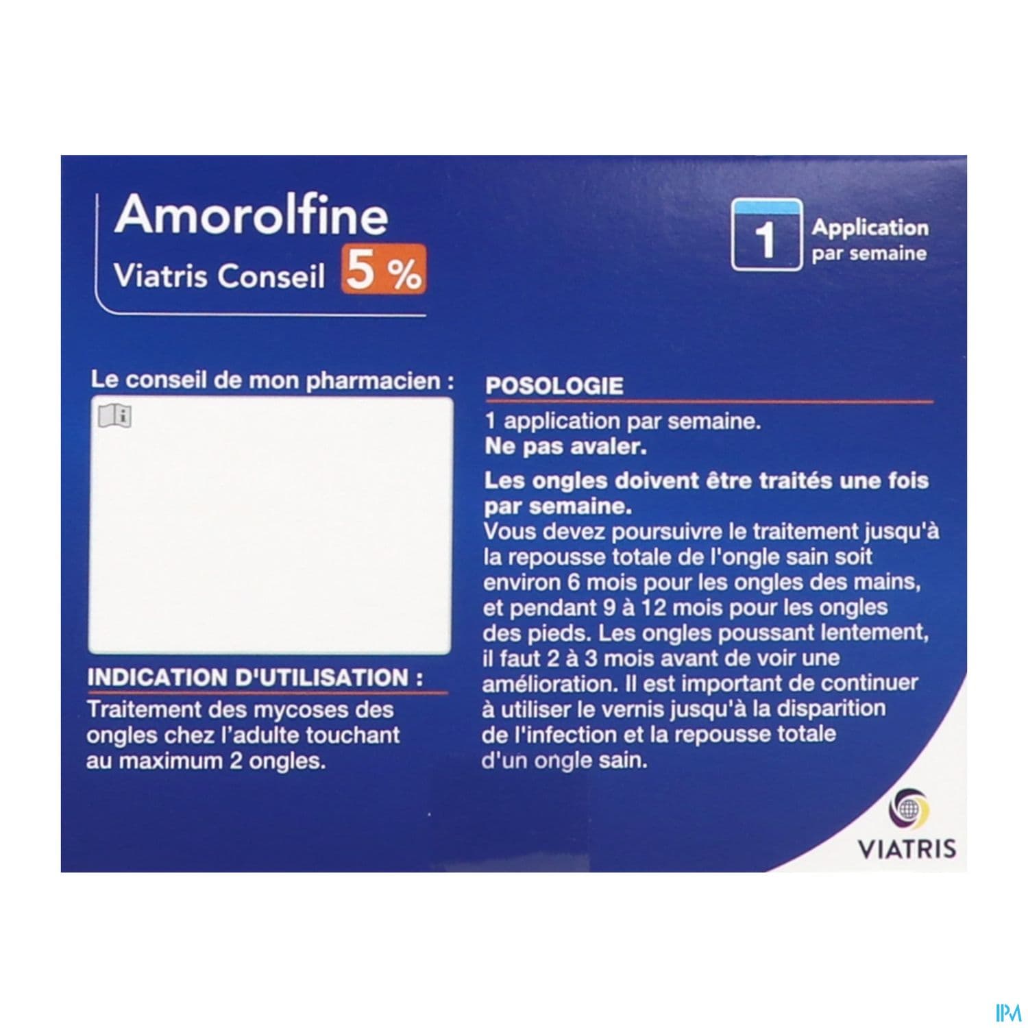 AMOROLFINE 5% VTS CONS VER FL2,5ML