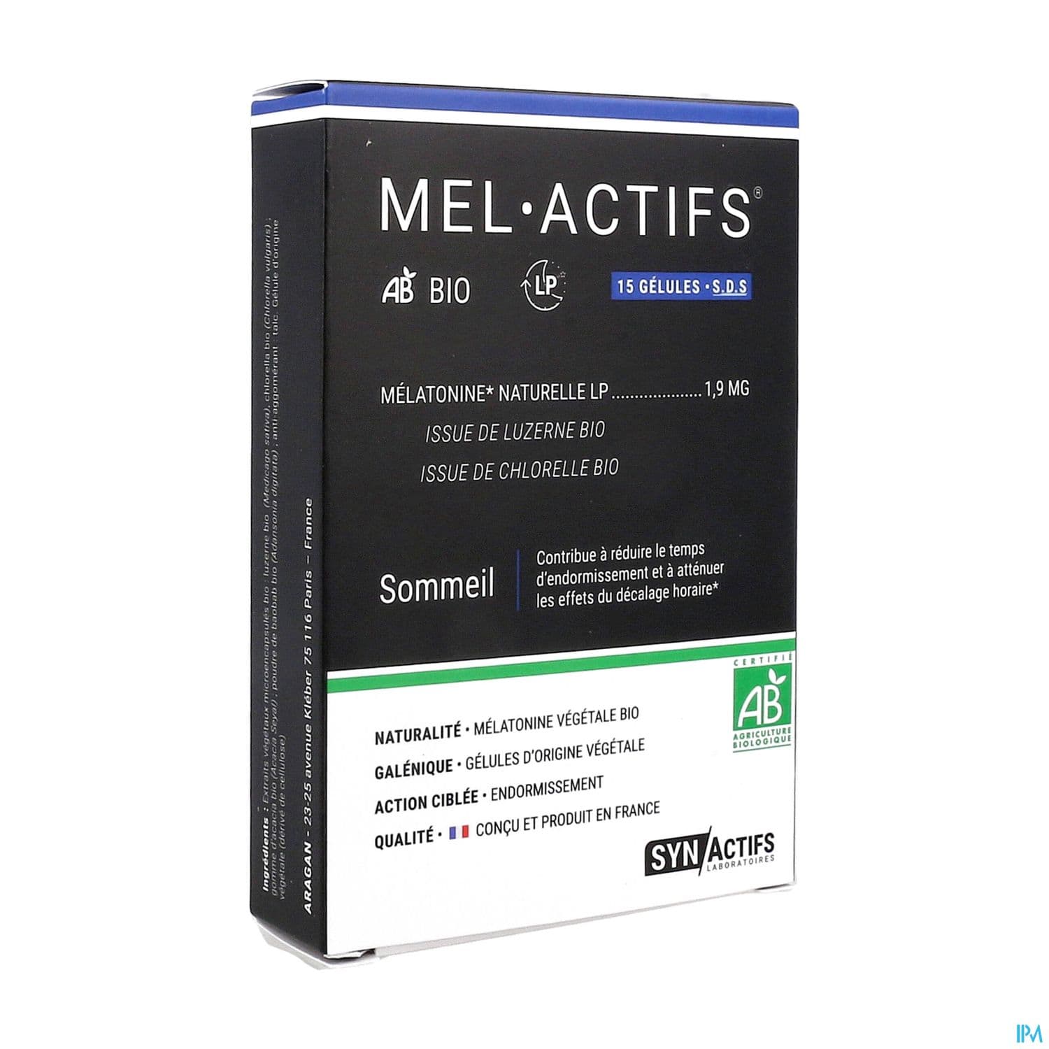 SYNACTIFS MELACTIFS BIO GELUL 15