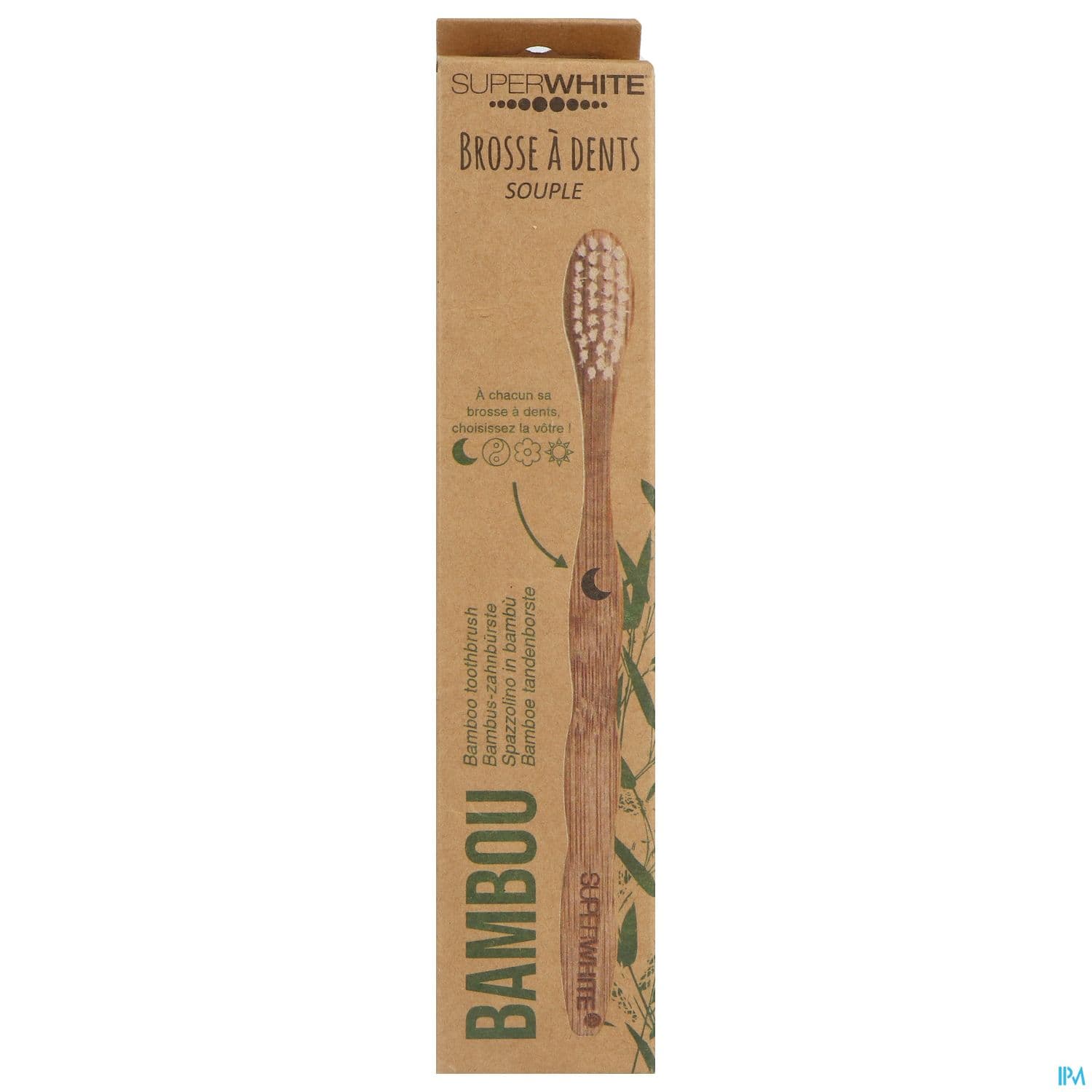 Superwhite Brosse A Dents Bambou Adulte X1