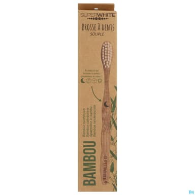 Superwhite Brosse A Dents Bambou Adulte X1